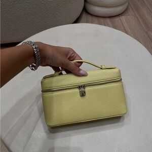 Mini top handle bag shoulder bag crossbody yellow